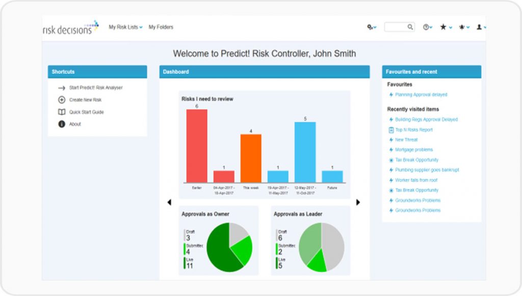 Predict! Overview | Risk Management Software | Risk Decisions